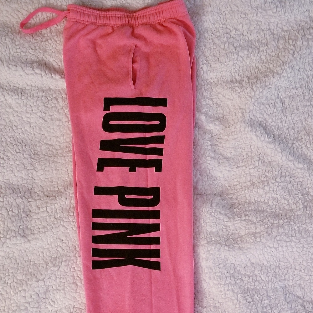 PINK Victoria's Secret Campus Sweatpants